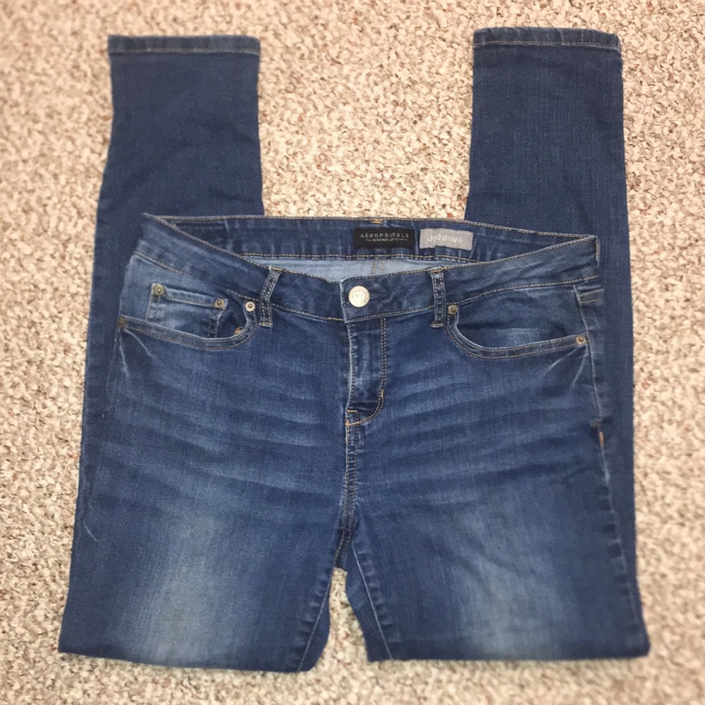 Blue Aeropostale Jeggings